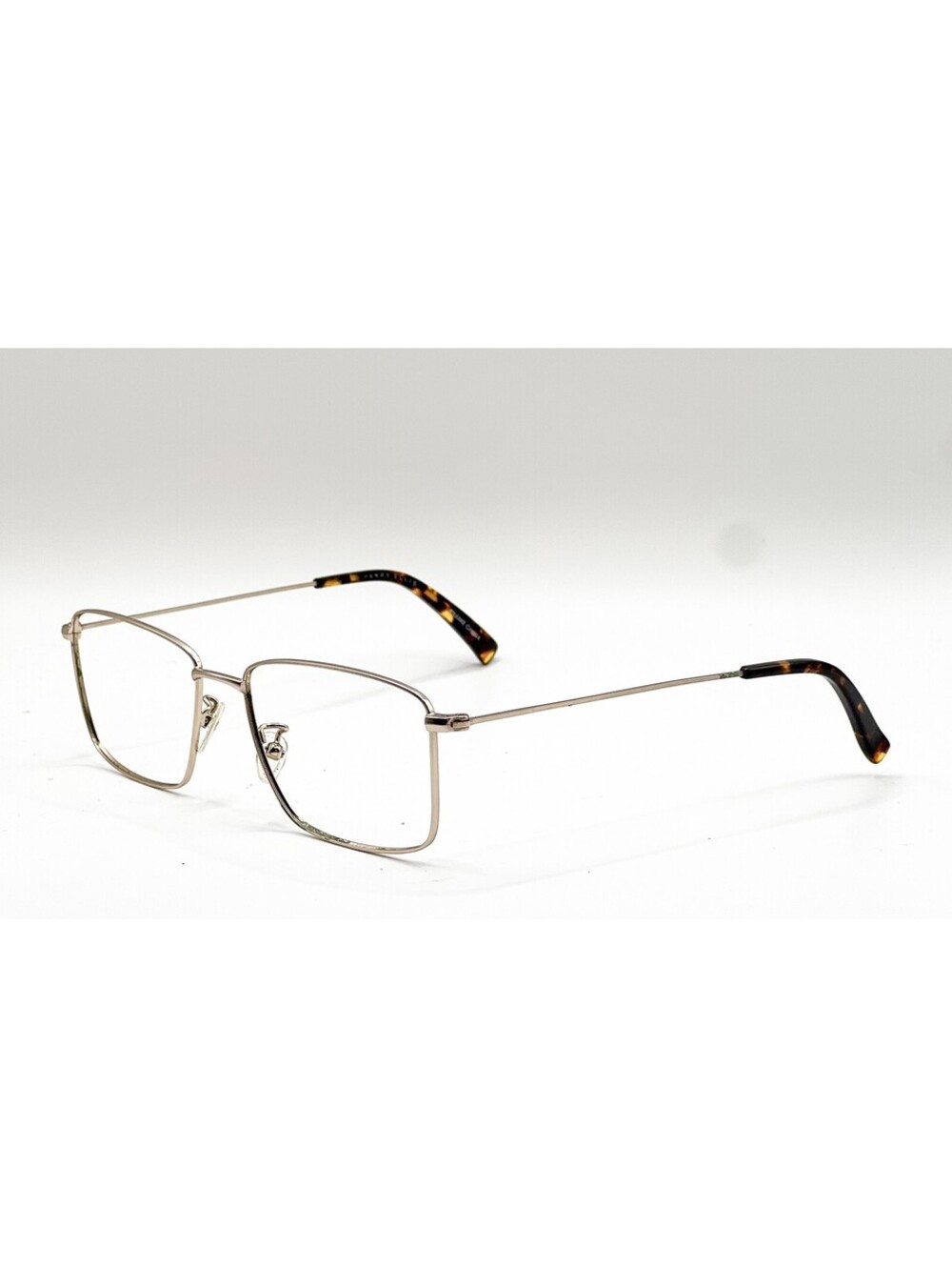 Perry Ellis Pe437-2 Gold Rectangle Authentic Eyeglass Frames 54-17